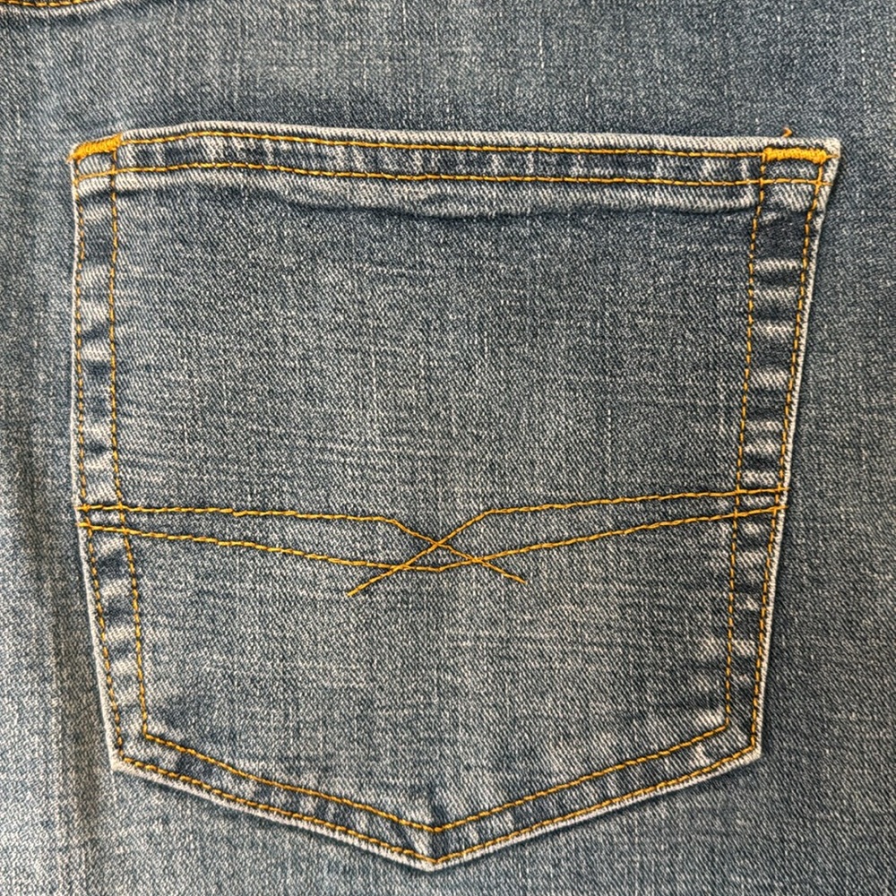Levi’s Signature Men’s Jean 38/28 S51 Straight Blue Distressed - Picture 8 of 8